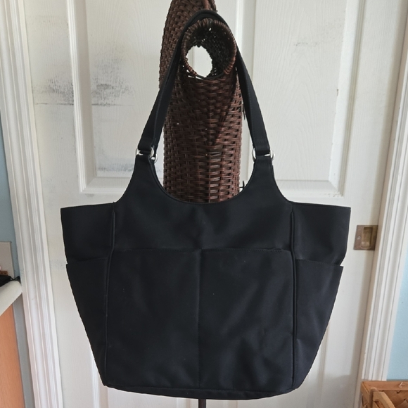 Ellington Elegant Black Tote Style Bag - Picture 3 of 12